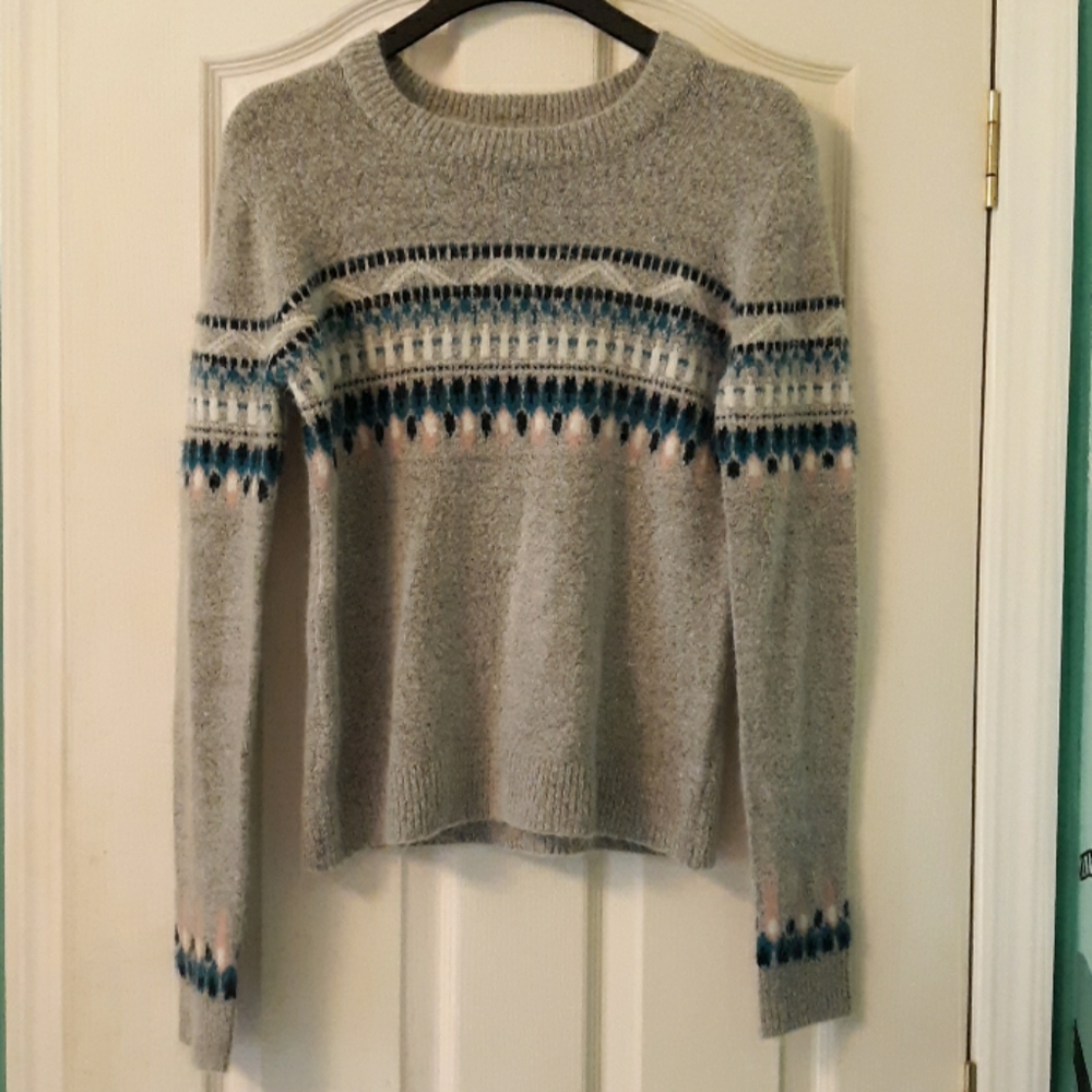 dip grey/pattern sweater (size M)